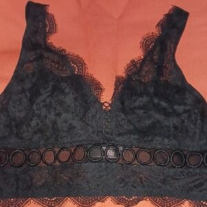 Victoria's Secret Black Lace Bra